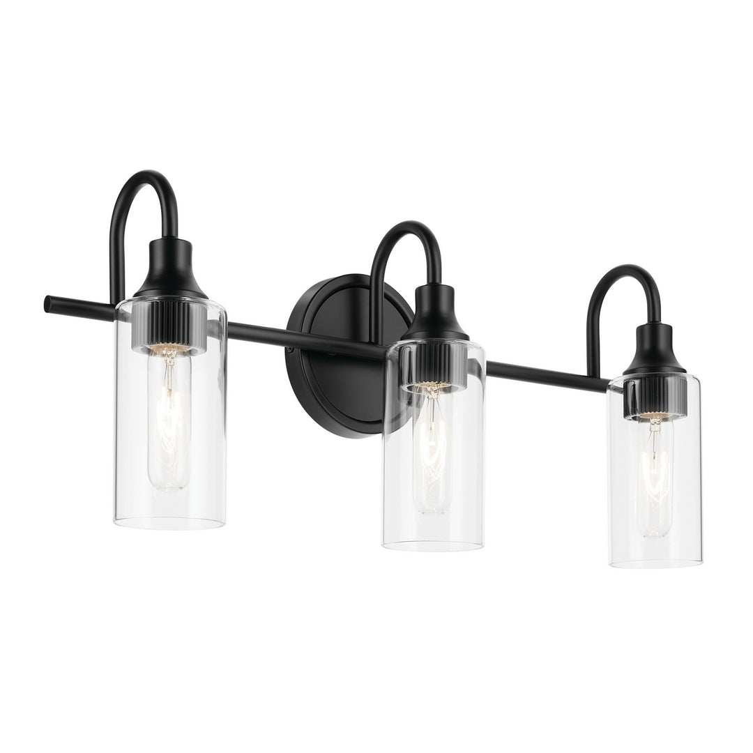 Kichler Canada - 55211BK - Three Light Bath - Kavi - Black