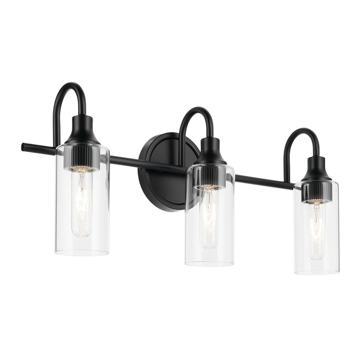 Kichler Canada - 55211BK - Three Light Bath - Kavi - Black