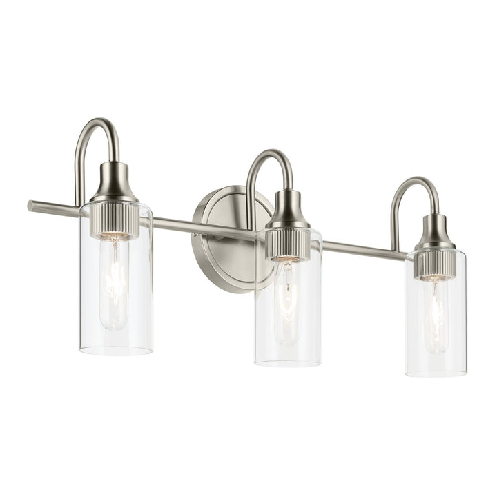 Kichler Canada - 55211NI - Three Light Bath - Kavi - Brushed Nickel