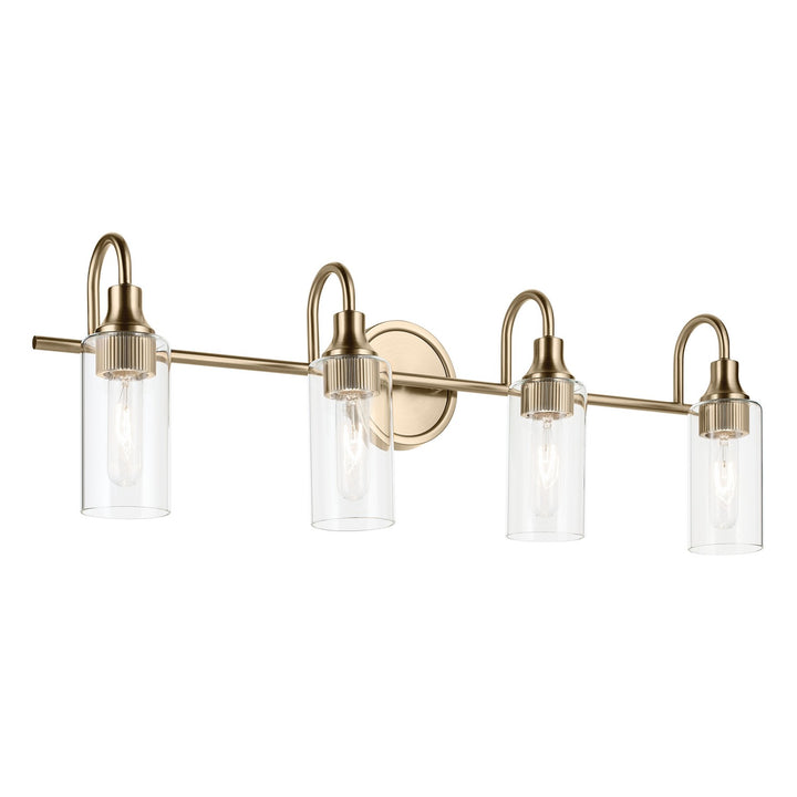 Kichler Canada - 55212CPZ - Four Light Bath - Kavi - Champagne Bronze