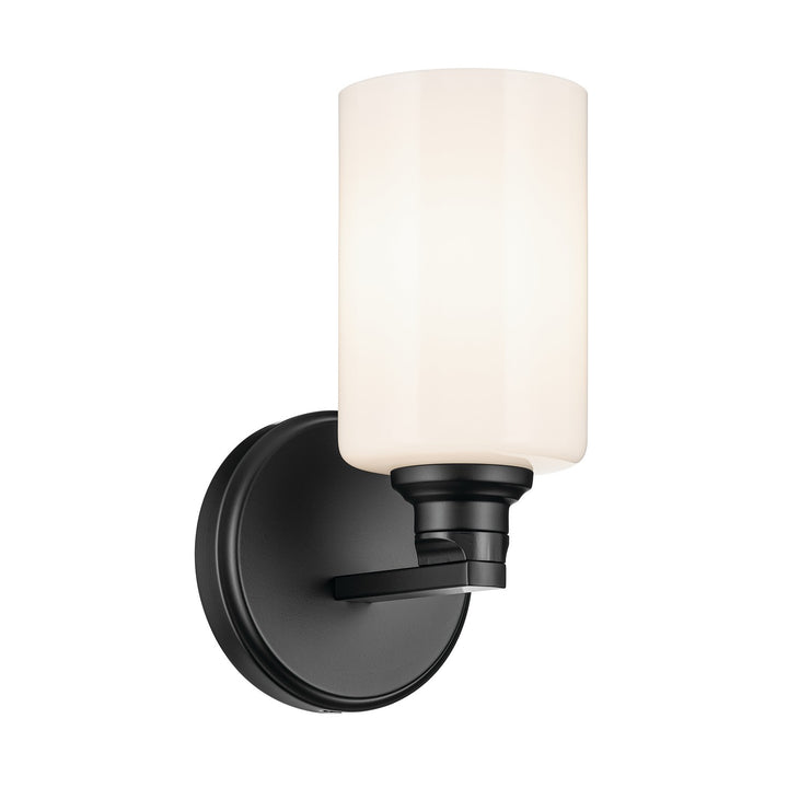 Kichler Canada - 55224BK - One Light Wall Sconce - Gioe - Black
