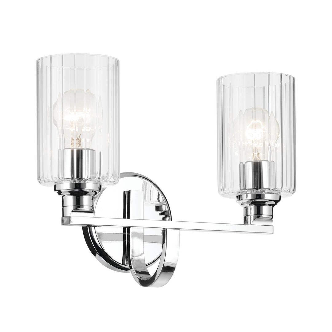 Kichler Canada - 55225CHFLU - Two Light Bath - Gioe - Chrome