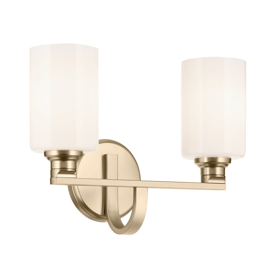 Kichler Canada - 55225CPZ - Two Light Bath - Gioe - Champagne Bronze