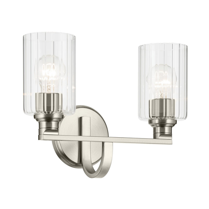 Kichler Canada - 55225NIFLU - Two Light Bath - Gioe - Brushed Nickel
