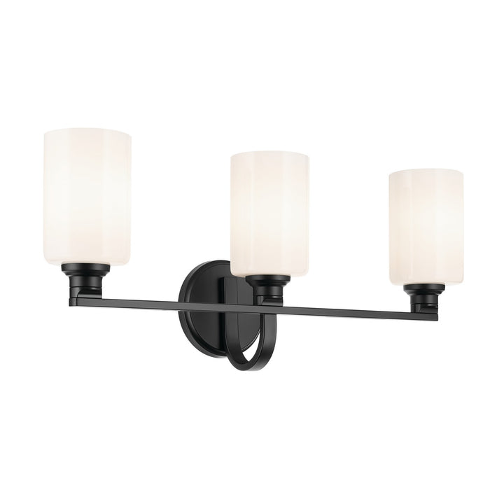 Kichler Canada - 55226BK - Three Light Bath - Gioe - Black