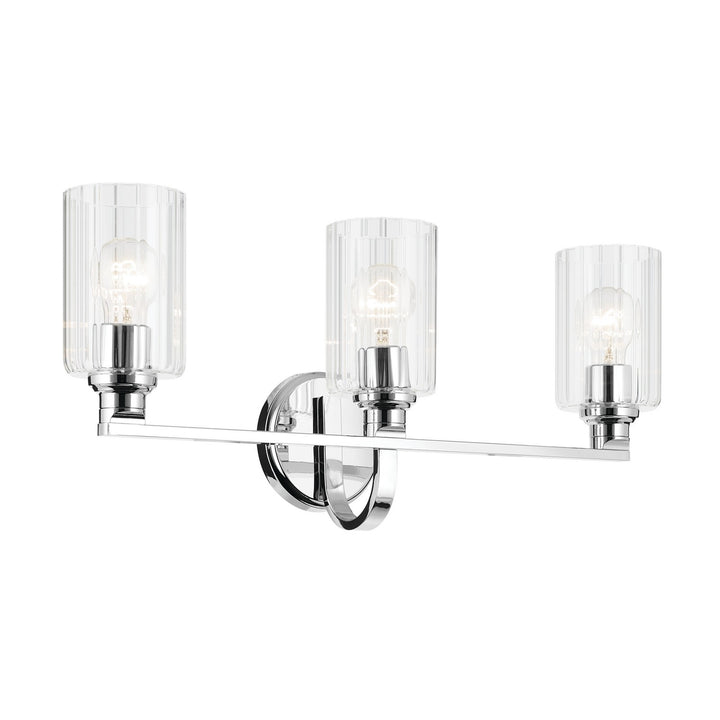 Kichler Canada - 55226CHFLU - Three Light Bath - Gioe - Chrome