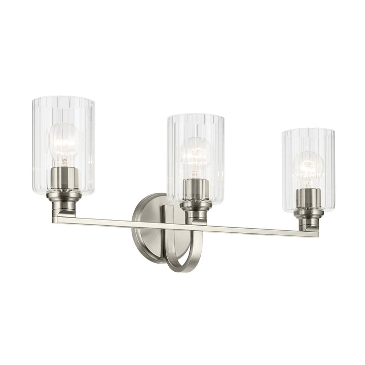 Kichler Canada - 55226NIFLU - Three Light Bath - Gioe - Brushed Nickel