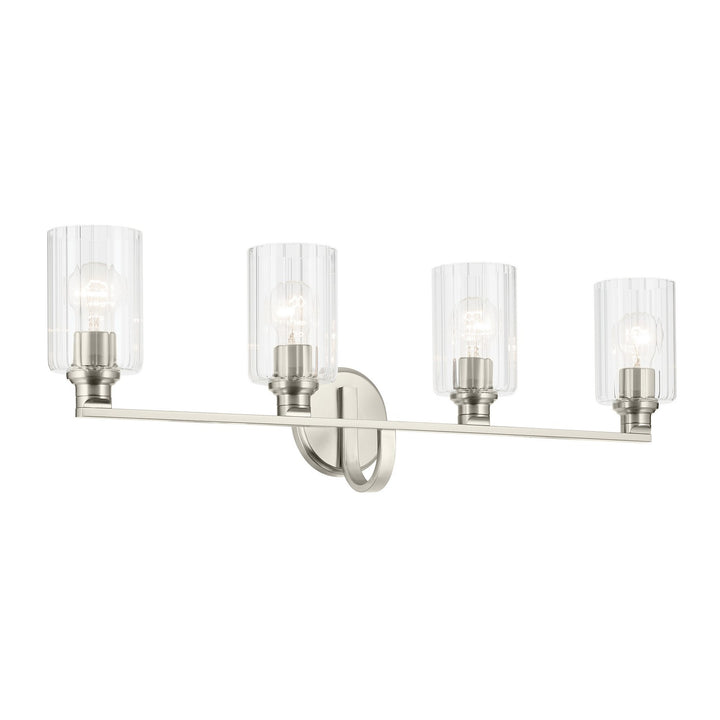 Kichler Canada - 55227NIFLU - Four Light Bath - Gioe - Brushed Nickel