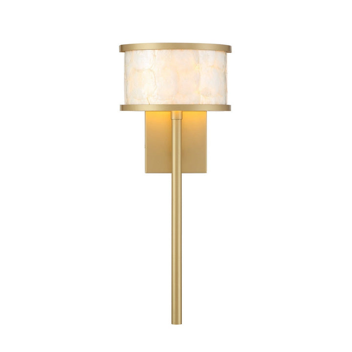 Mariquita One Light Wall Sconce in Spun Gold Savoy House