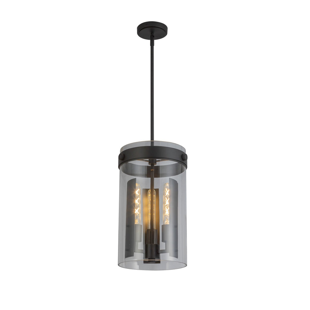 Dahlia Three Light Pendant in Black - available from The Lighting Shoppe, trusted by Canadian homeowners