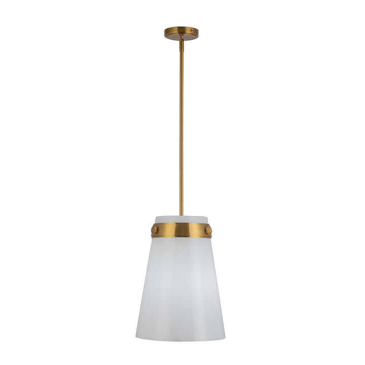 Artcraft Canada - AC10640BR - One Light Pendant - Dahlia - Brushed Brass