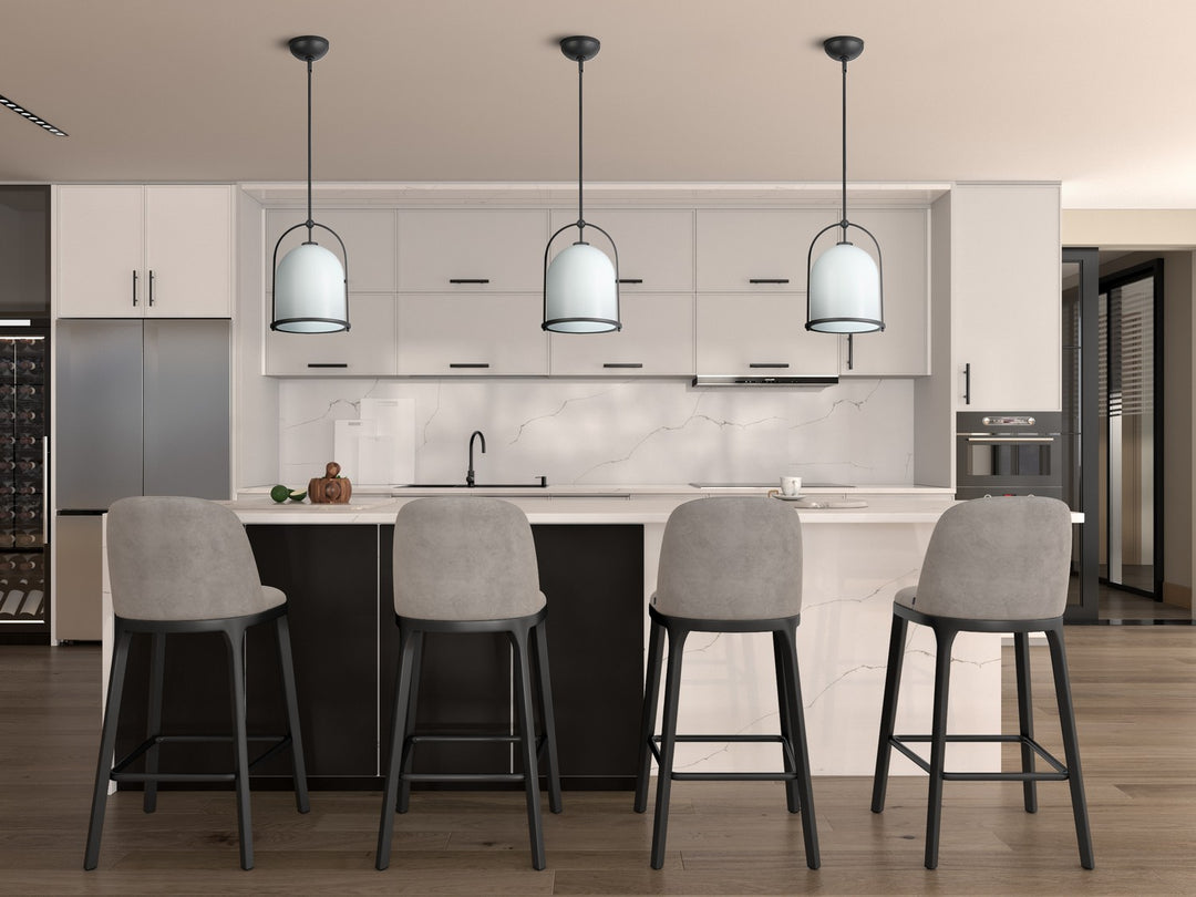 Artcraft Canada - AC10650BK - One Light Pendant - Dahlia - Black