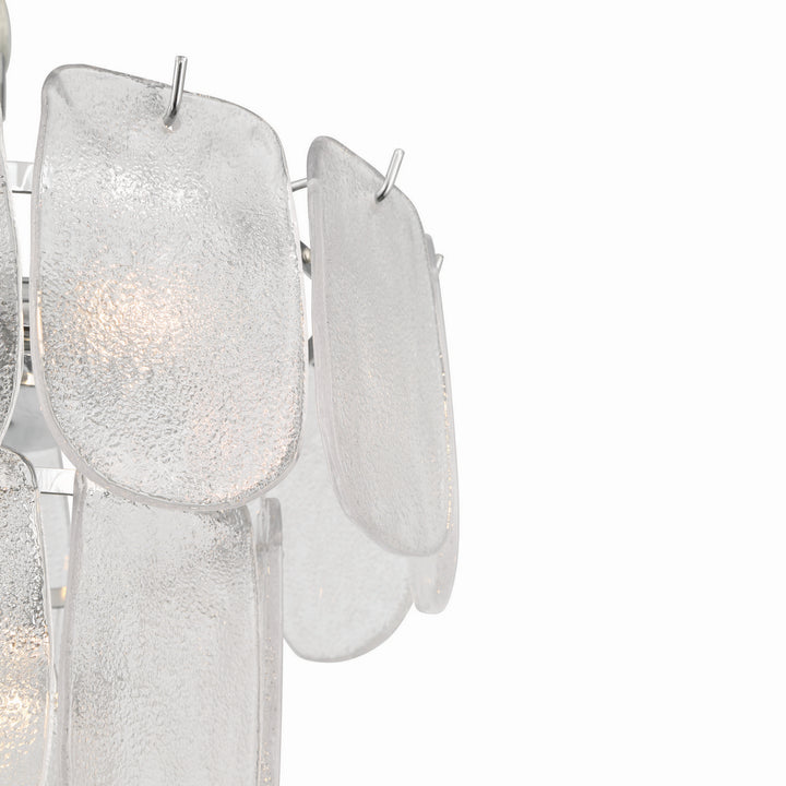 Artcraft Canada - AC12051CR - Five Light Pendant - Bianca - Polished Nickel, Crystalline