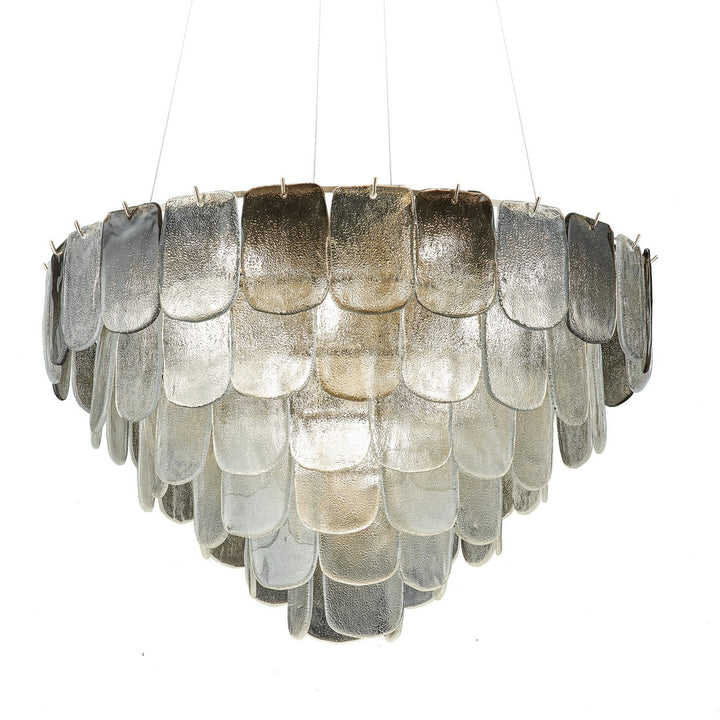 Artcraft Canada - AC12053CS - 19 Light Chandelier - Bianca - Polished Nickel, Crystalline Smoke