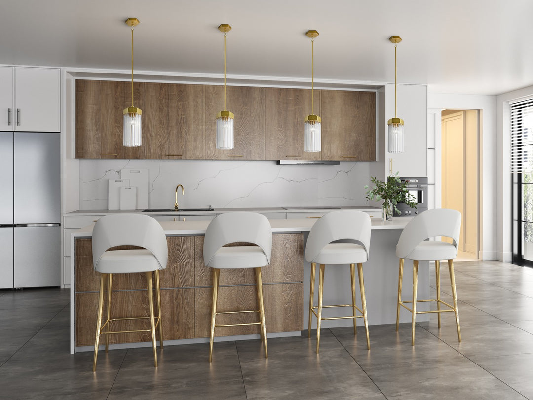 Artcraft Canada - AC12060BR - One Light Pendant - Emma - Brushed Brass