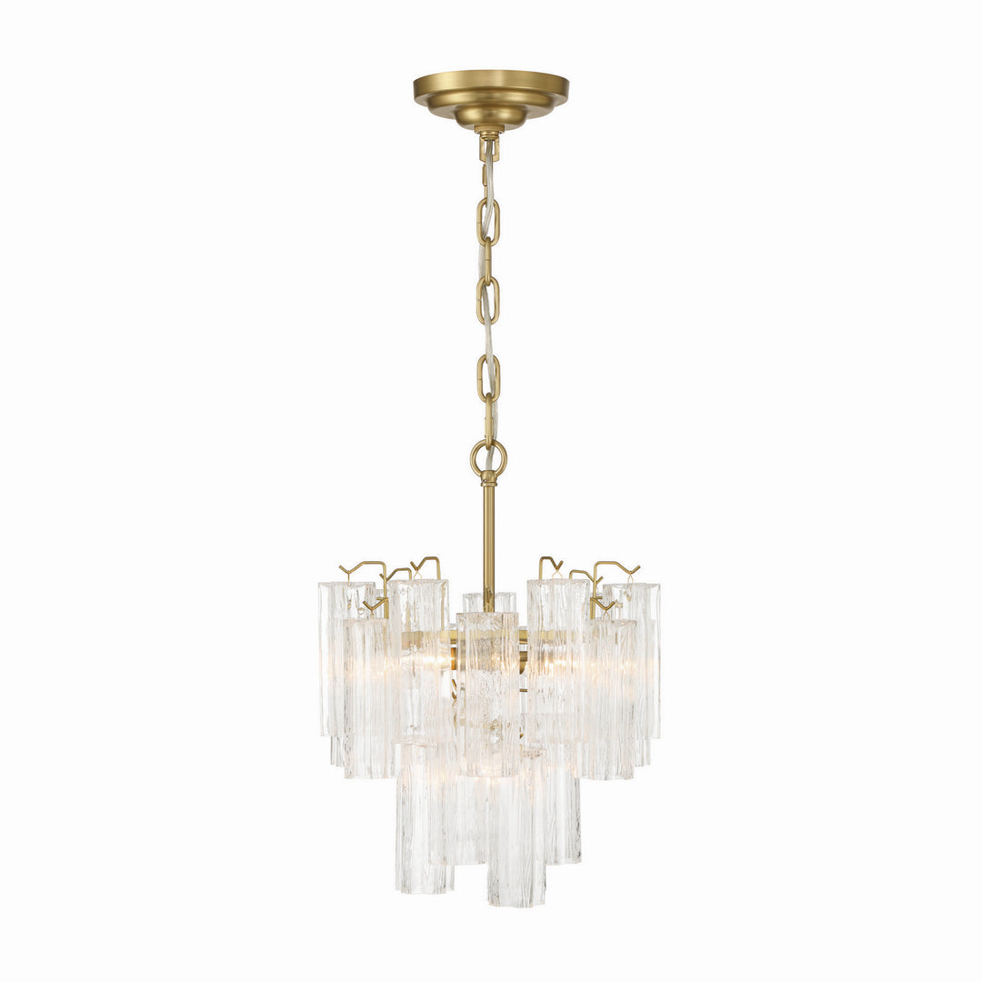 Artcraft Canada - AC12103BR - Five Light Semi Flush Mount - Sophia - Brass