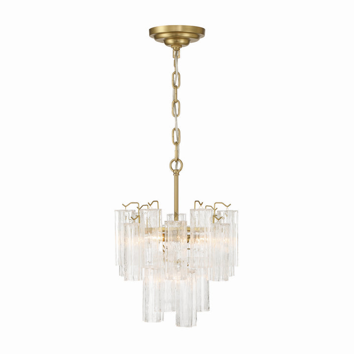 Artcraft Canada - AC12103BR - Five Light Semi Flush Mount - Sophia - Brass