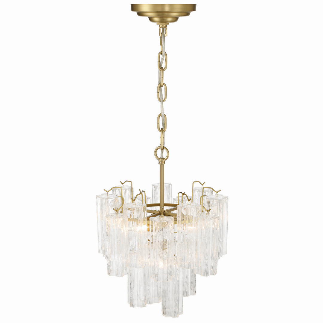 Artcraft Canada - AC12103BR - Five Light Semi Flush Mount - Sophia - Brass
