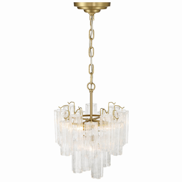 Artcraft Canada - AC12103BR - Five Light Semi Flush Mount - Sophia - Brass