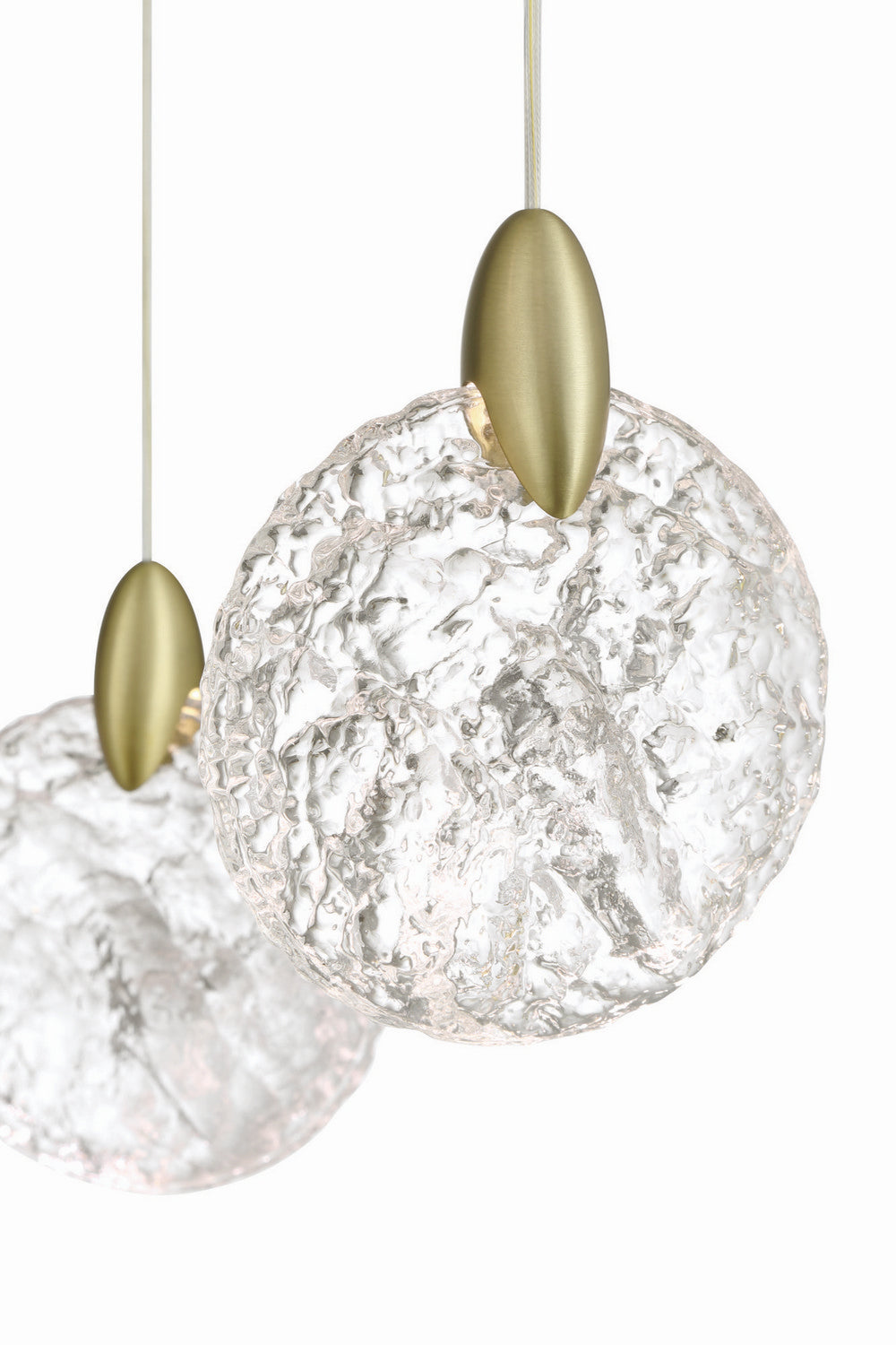 Artcraft Canada - AC12152BB - LED Chandelier - Snowflake - Satin Brass