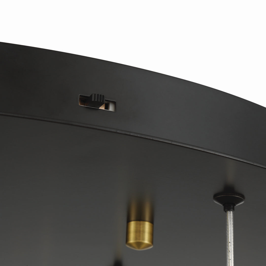 Artcraft Canada - AC12153BB - LED Chandelier - Snowflake - Satin Brass