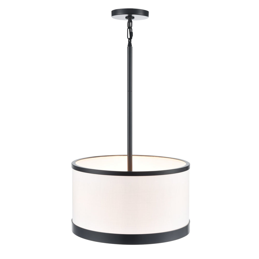 Artcraft Canada - AC12161BK - Three Light Pendant - High Street - Black