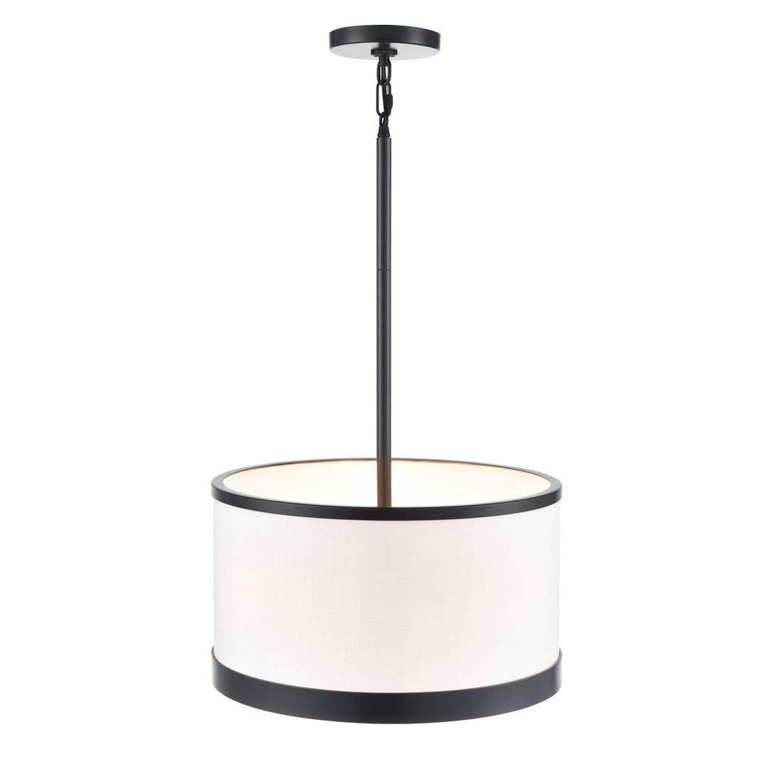 Artcraft Canada - AC12161BK - Three Light Pendant - High Street - Black