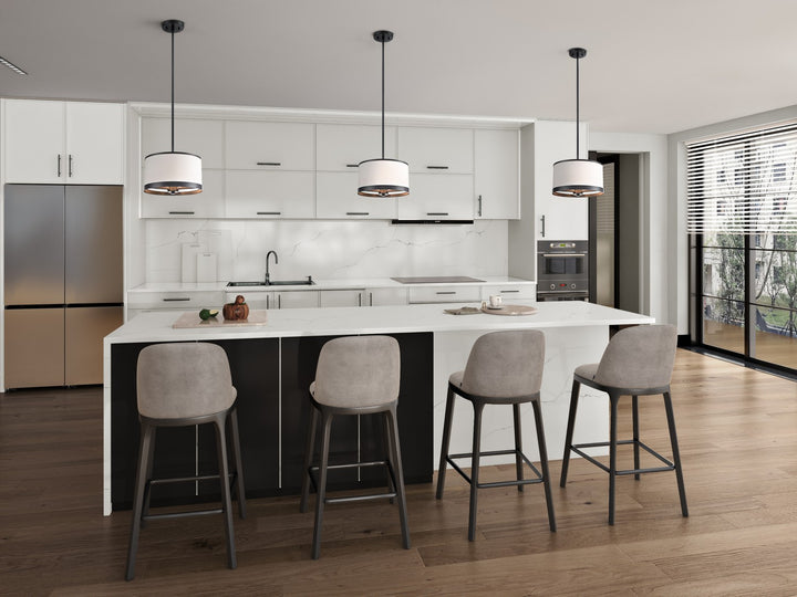 Artcraft Canada - AC12161BK - Three Light Pendant - High Street - Black