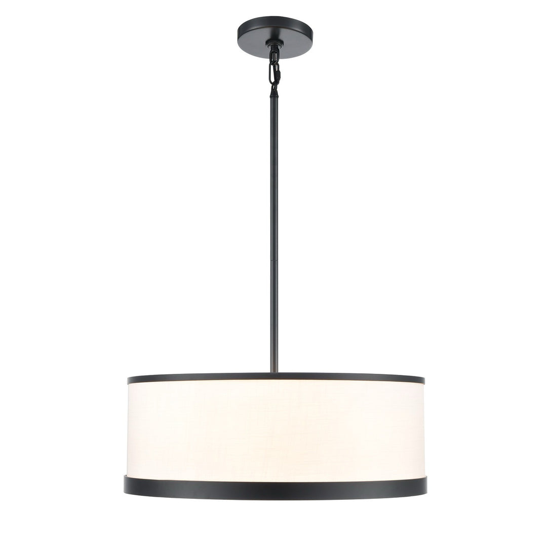 Artcraft Canada - AC12162BK - Four Light Chandelier - High Street - Black