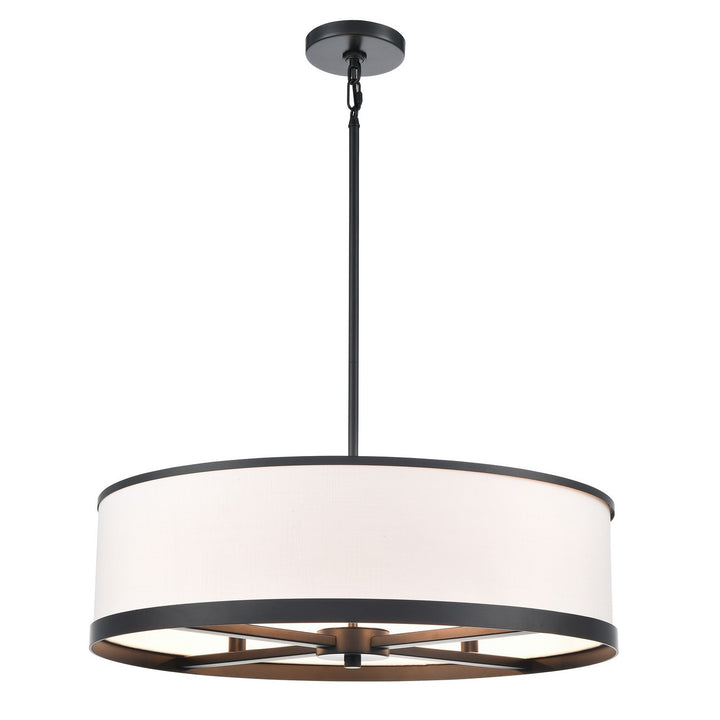Artcraft Canada - AC12163BK - Four Light Chandelier - High Street - Black