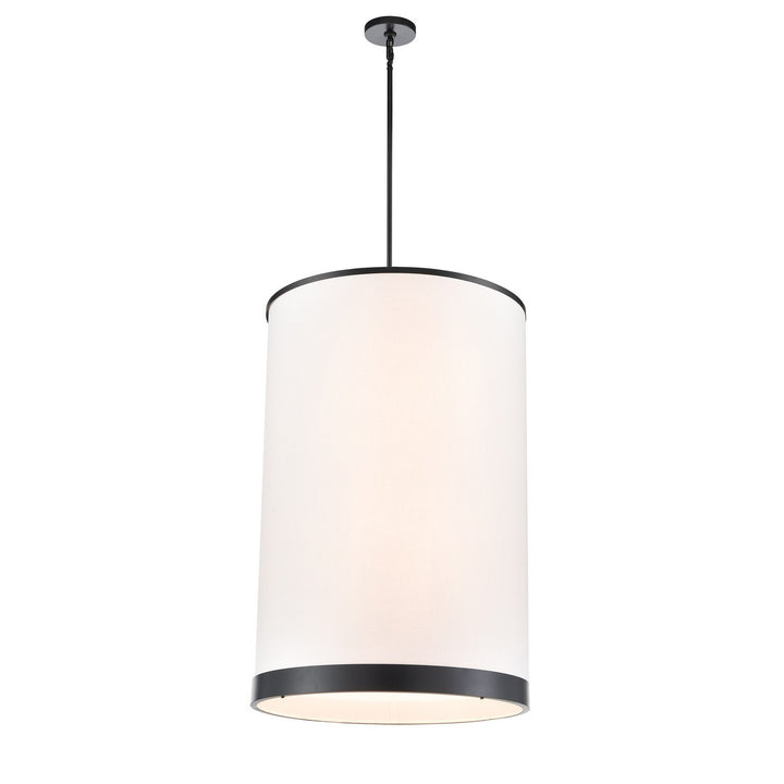 Artcraft Canada - AC12166BK - Eight Light Chandelier - High Street - Black