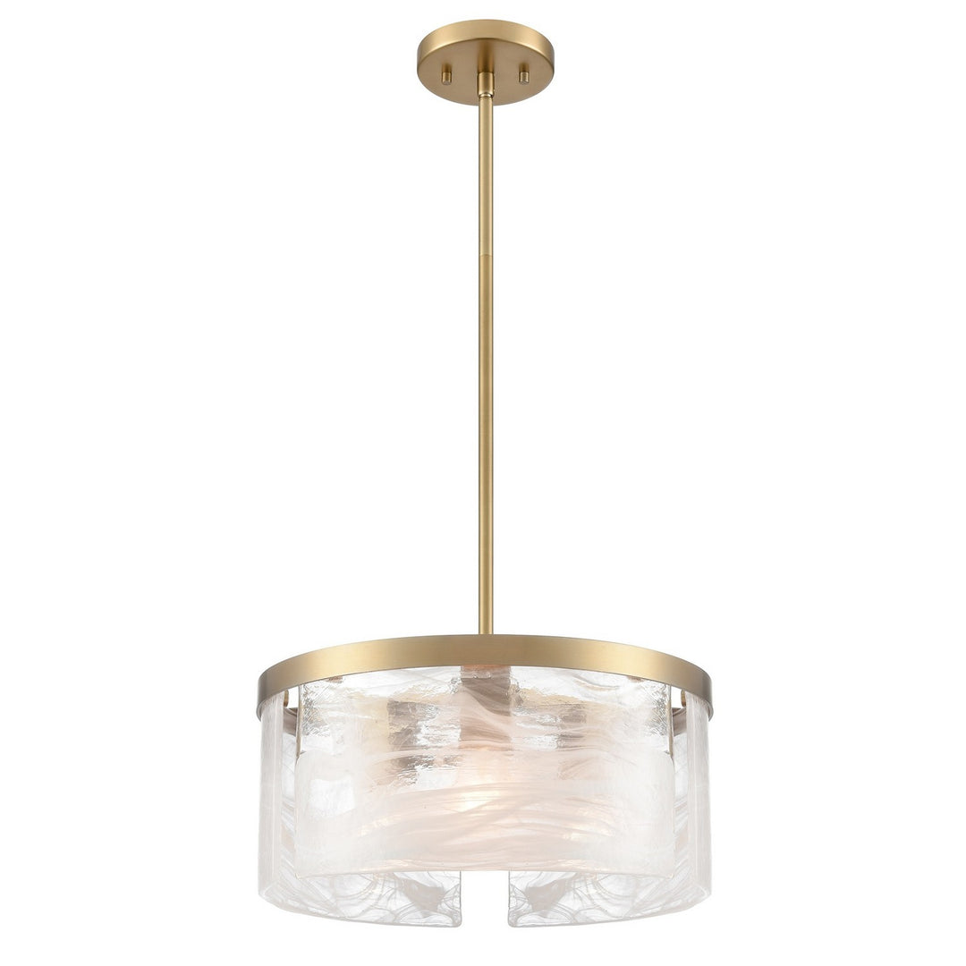 Artcraft Canada - AC12171BR - Three Light Pendant - Skye - Brass