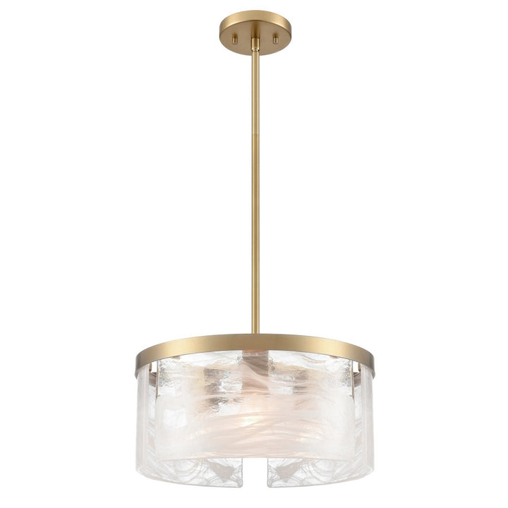 Artcraft Canada - AC12171BR - Three Light Pendant - Skye - Brass