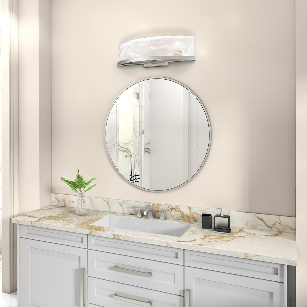 Artcraft Canada - AC12173BN - Three Light Bathroom Vanity - Skye - Brushed Nickel