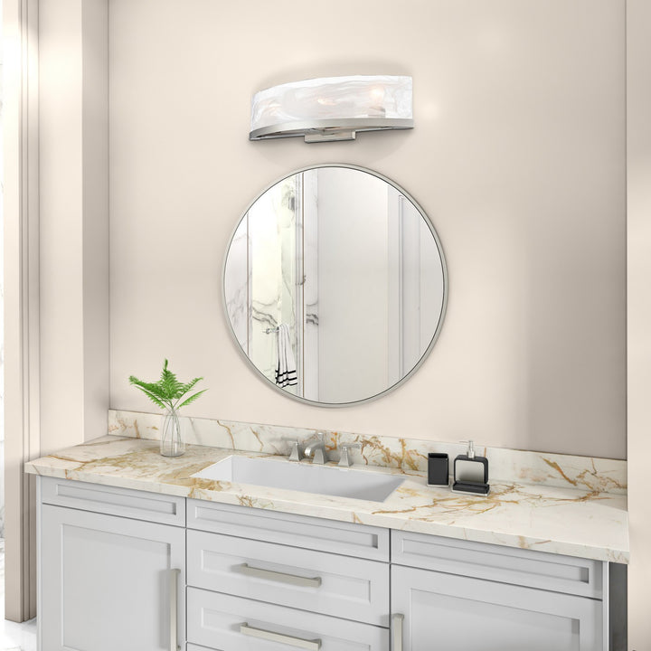 Artcraft Canada - AC12173BN - Three Light Bathroom Vanity - Skye - Brushed Nickel