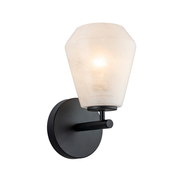 Artcraft Canada - AC12181BK - One Light Wall Sconce - Brooke - Black