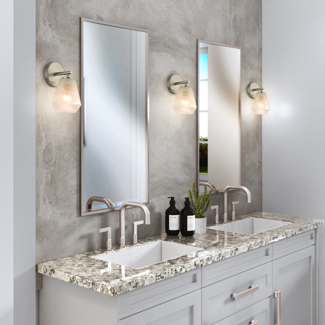 Artcraft Canada - AC12181BN - One Light Wall Sconce - Brooke - Brushed Nickel