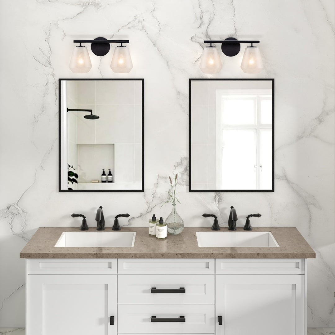 Artcraft Canada - AC12182BK - Two Light Bathroom Vanity - Brooke - Black