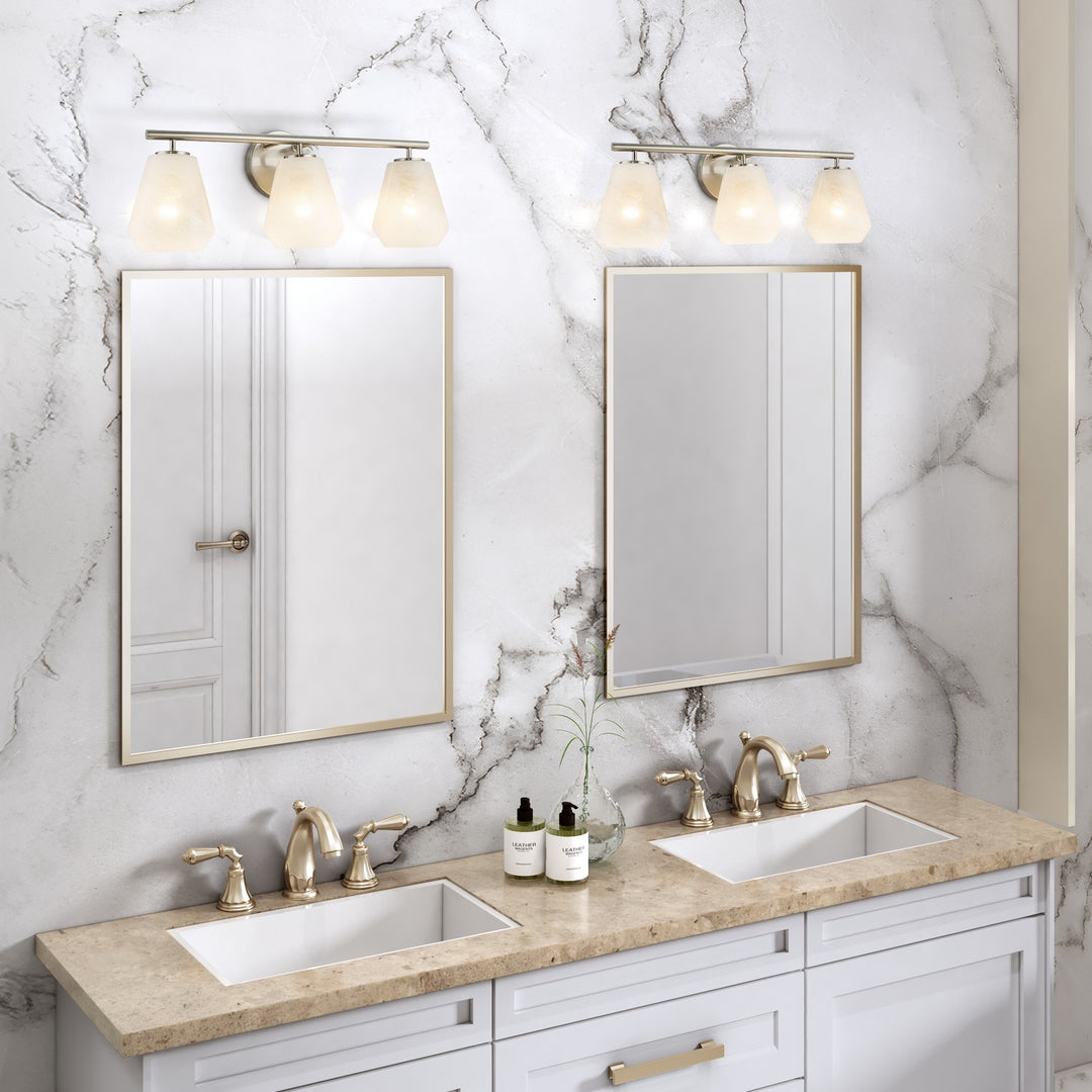 Artcraft Canada - AC12183BN - Three Light Bathroom Vanity - Brooke - Brushed Nickel