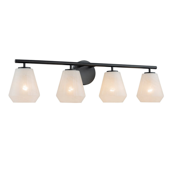 Artcraft Canada - AC12184BK - Four Light Bathroom Vanity - Brooke - Black
