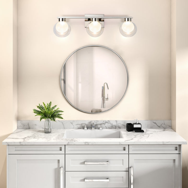 Artcraft Canada - AC12193PN - LED Bathroom Vanity - Colton - Chrome
