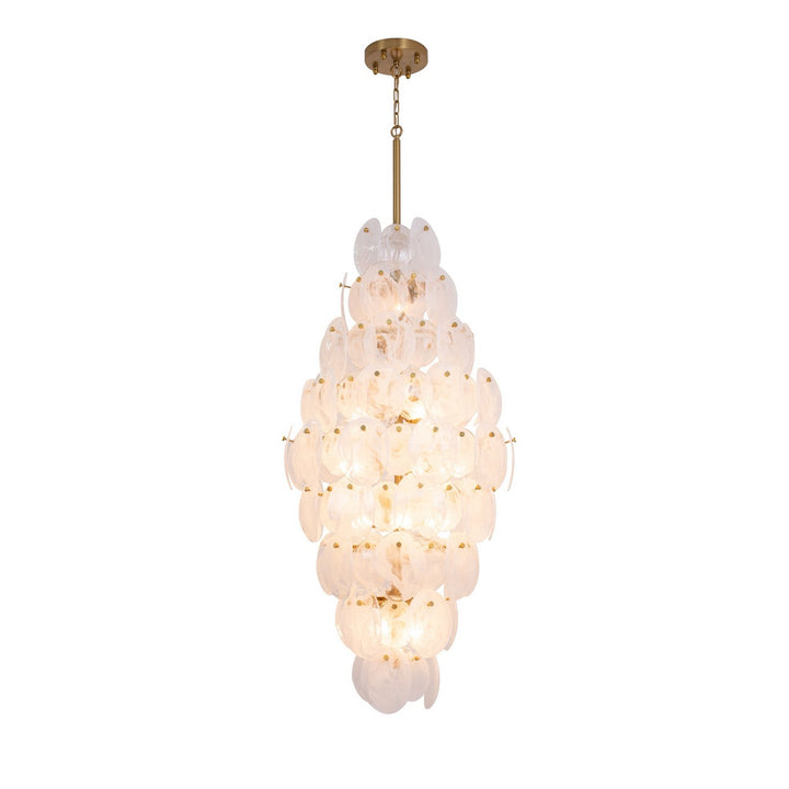 Artcraft Canada - AC12219BR - 15 Light Chandelier - Lily - Brushed Brass