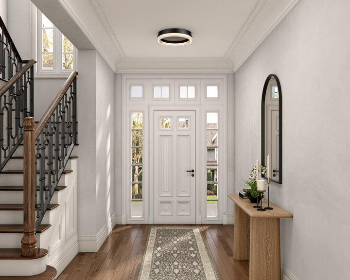 Artcraft Canada - AC6833BK - LED Flush Mount - Ari - Black