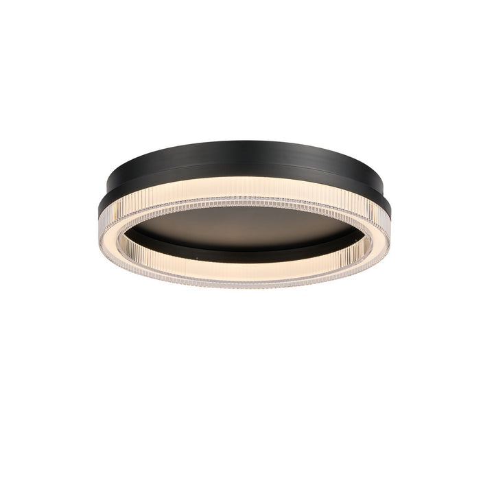 Artcraft Canada - AC6833BK - LED Flush Mount - Ari - Black