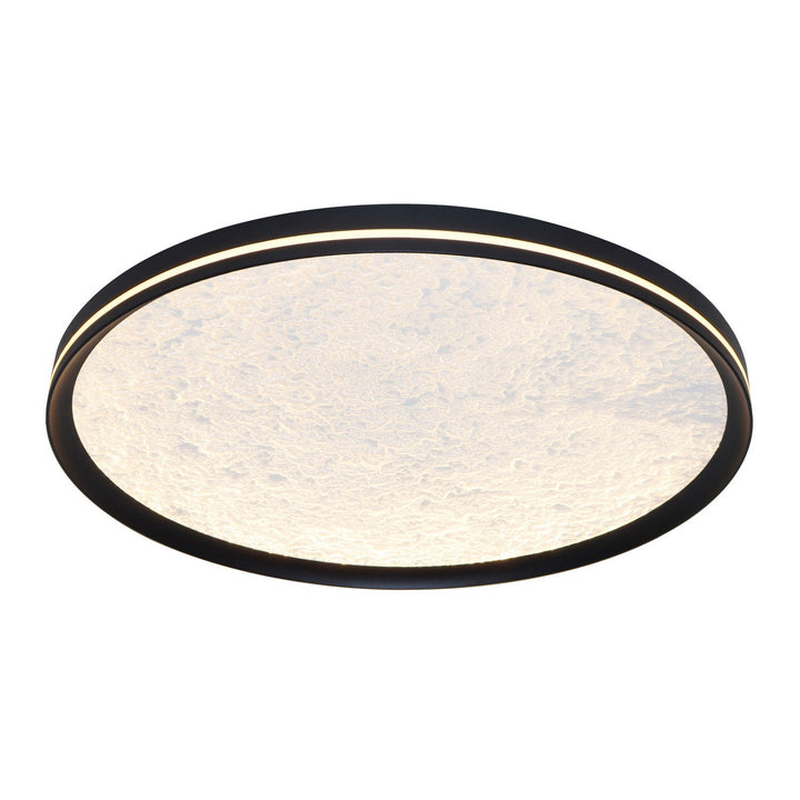Artcraft Canada - AC6872BK - LED Flush Mount - Luna - Black