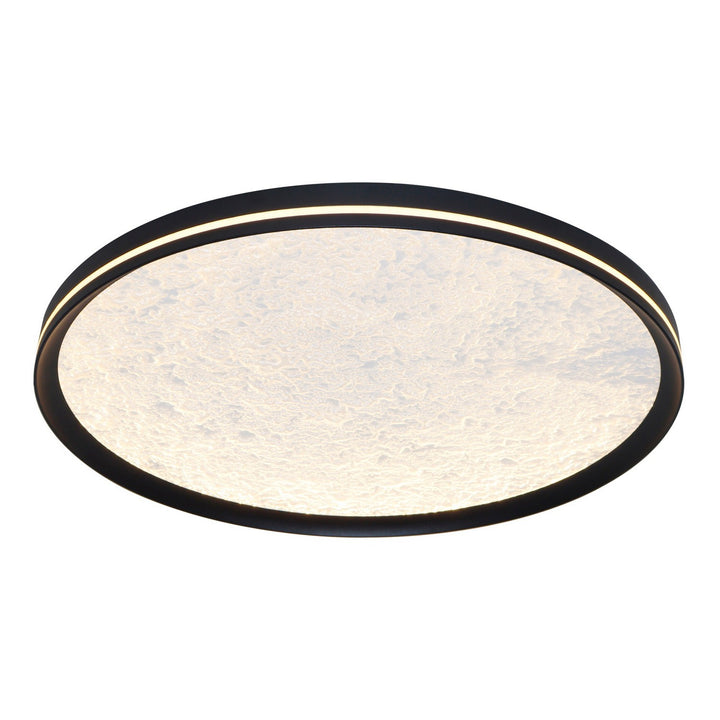 Artcraft Canada - AC6873BK - LED Flush Mount - Luna - Black