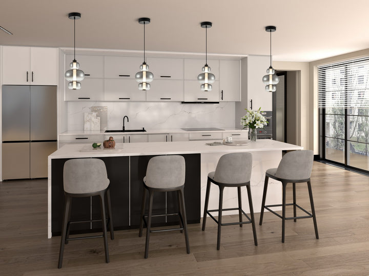 Artcraft Canada - AC6910SM - LED Pendant - Astra - Black