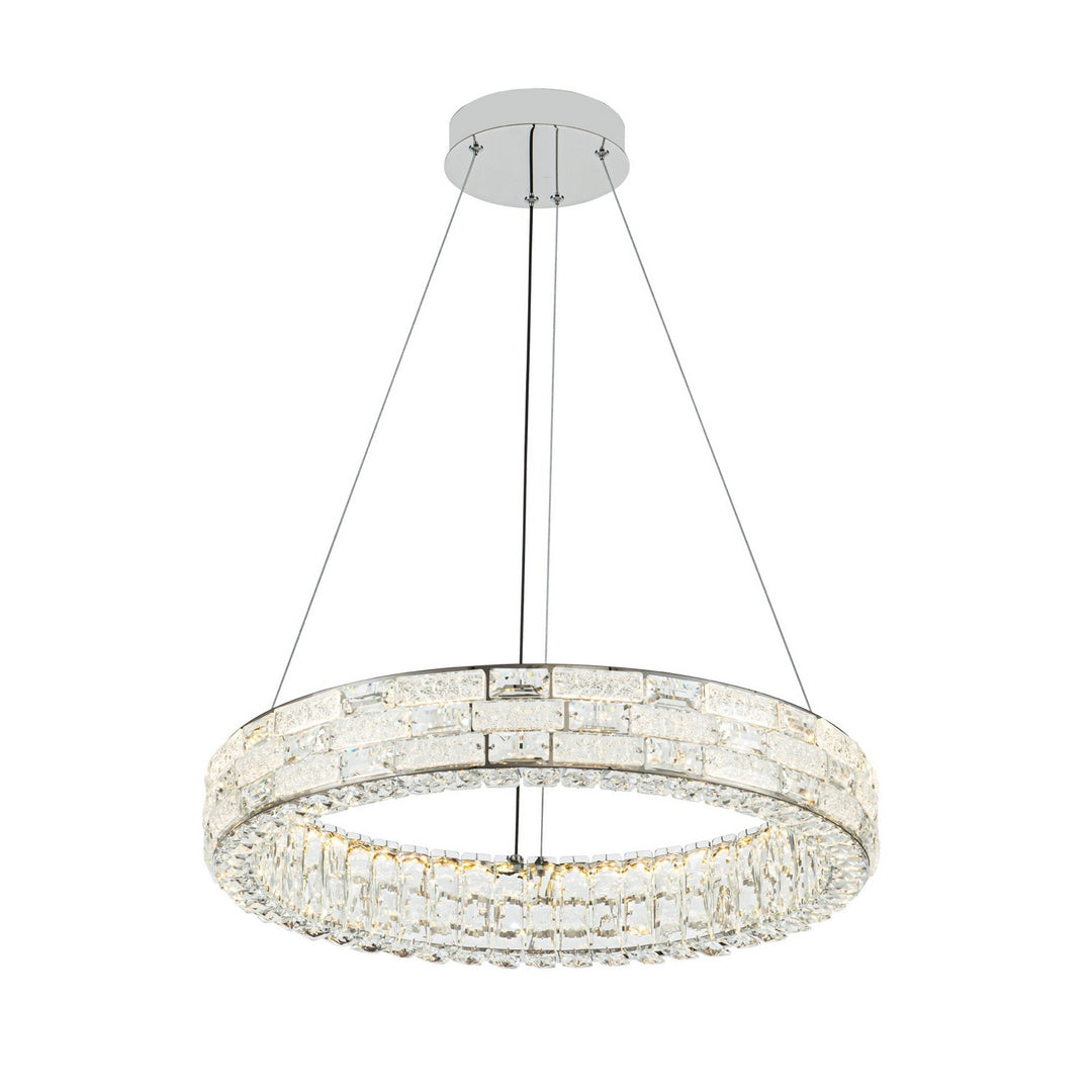 Elegance LED Chandelier in Chrome - available from The Lighting Shoppe, trusted by Canadian homeowners