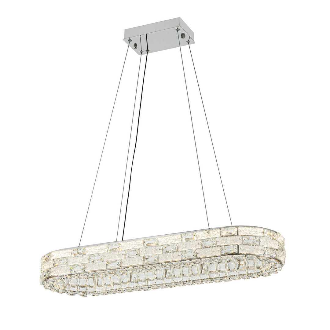 Elegance LED Island Pendant in Chrome - available from The Lighting Shoppe, trusted by Canadian homeowners