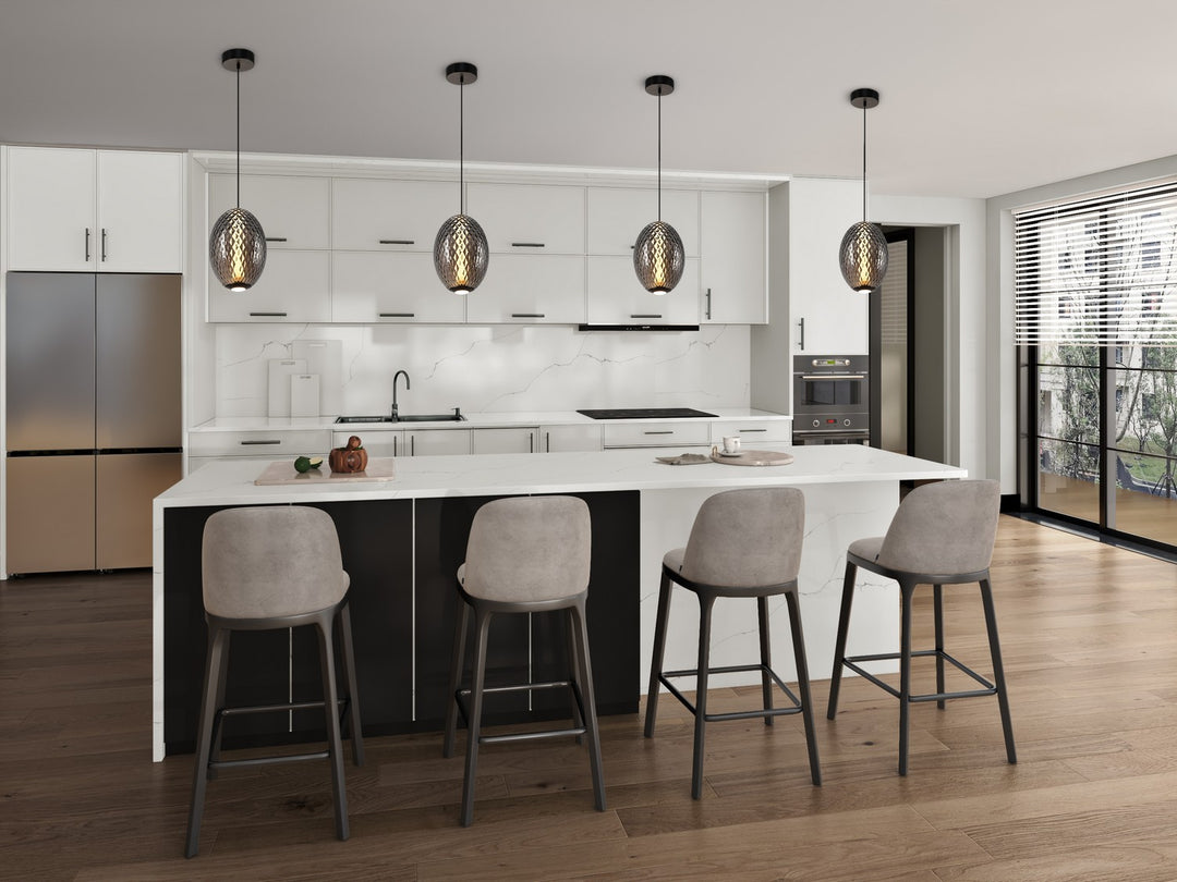 Artcraft Canada - AC6941SM - LED Pendant - Celeste - Smoke